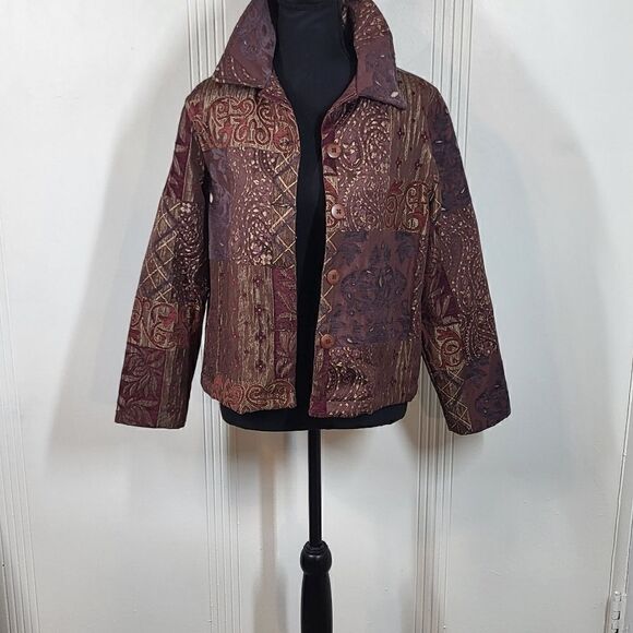 Coldwater Creek Petite Mauve Colored Jacket - Picture 1 of 13